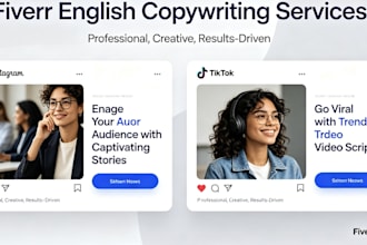 social media post captions and content