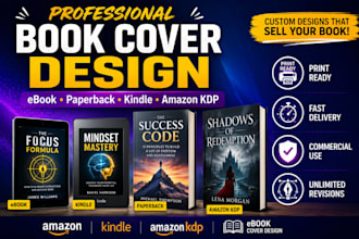 design a modern self help and nonfiction KDP book cover