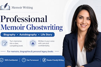 memoir ghostwriter, biography writer, memoir writer autobiography, memoir writer
