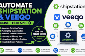 automate shipstation and veeqo workflows using their apis