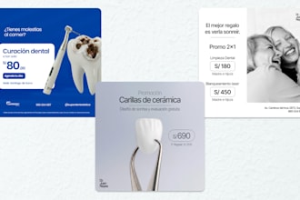 design static ads for social media, meta and linkedin