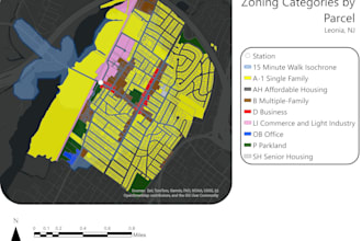 not only visualize data with maps, but make them pretty