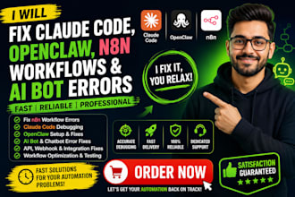 fix claude code openclaw n8n workflows ai bot errors bot troubleshooting