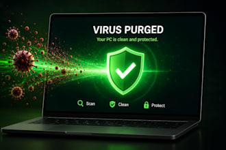 remove viruses, speed up and free up space on your computer