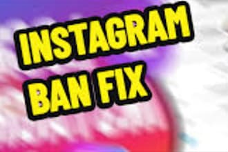 on unbanning facebook, instagram, tiktok, twitter pages issues solved