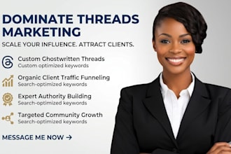 write engaging meta threads content to grow your audience organically
