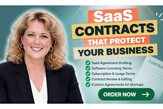 draft german saas agreements and startup contracts for your business