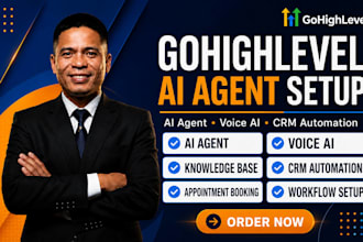 setup gohighlevel voice ai agent gohighlevel ai chatbot gohighlevel funnel va