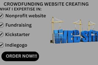 build crowdfunding website charity nonprofit ngo fundraising donation