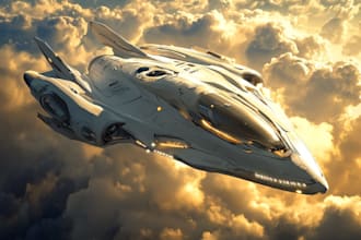 do sci fi spaceship design