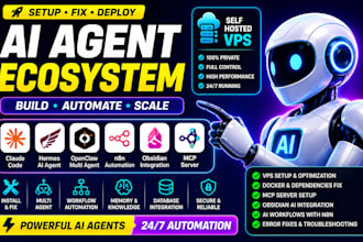 claude code hermes ai agent n8n mcp server vps fix openclaw multi agent obsidian