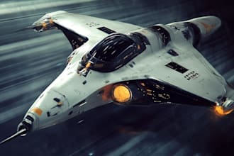 do sci fi spaceship design