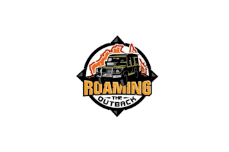 make roaming outback travel blog logo adventure travel