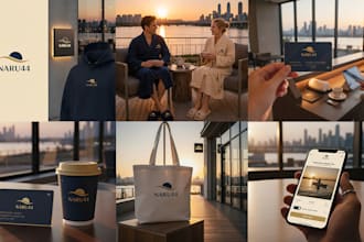 create a luxury brand identity and logo design