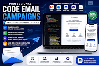 code email campaigns for end to end cold email outreach, cold calling