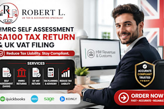 file hmrc self assessment sa100 UK tax return UK vat and reduce tax liability