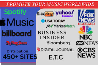 do music press release writing, event press release, music PR distribution