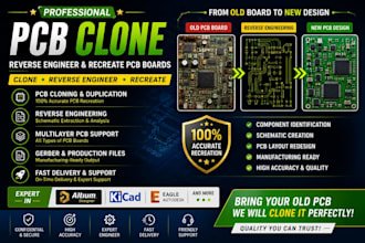 clone reverse engineer and recreate pcb boards