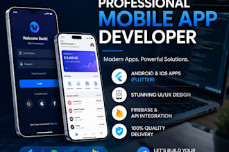 be your expert ios and android mobile app developer