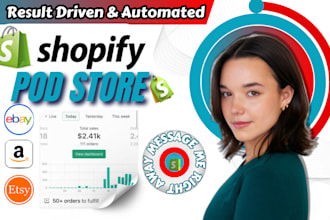 setup etsy shopify print on demand store amazon handmade product for brand sales