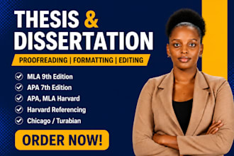 edit, proofread academic thesis, dissertation and editing apa 7th ed formatting