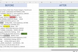 be your advanced excel expert and data entry specialist data cleaning