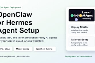 deploy openclaw or hermes ai agent for your workflow