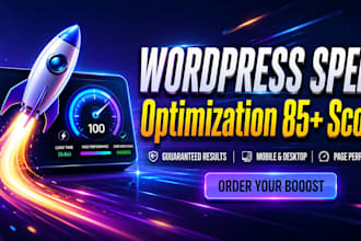 optimize wordpress speed and boost google pagespeed insights