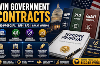 bid proposal government contract rfp rfq response grant writing