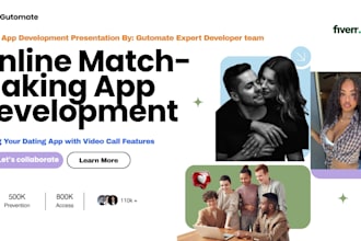 build high classic dating app, chat app, social media app