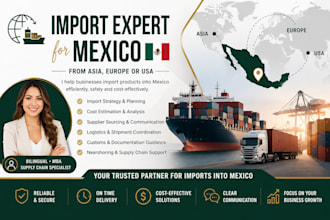 help you import products into mexico efficiently