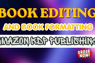 do kdp book editing formatting for amazon kdp paperback ebook, book publishing