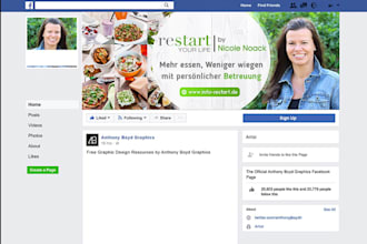 create facebook cover for your business or company