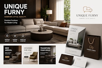 design luxury product branding and marketing creatives