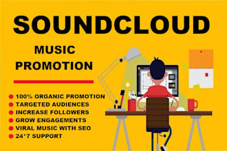 promote your soundclound track for grow your music career