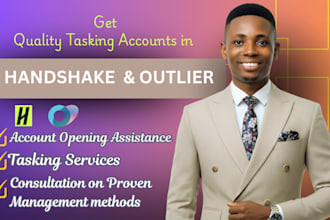 help you create and manage handshake and outlier accounts in any country
