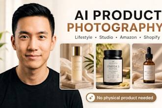 create ai product photos and lifestyle images for amazon and ecommerce