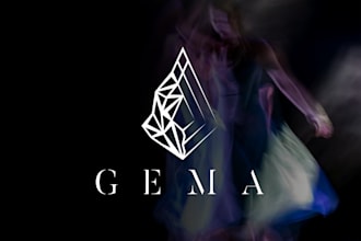 do modern diamond icon logo design for businesses