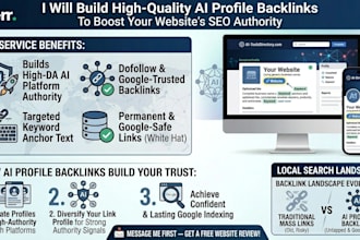 build high quality ai profile backlinks to boost your SEO