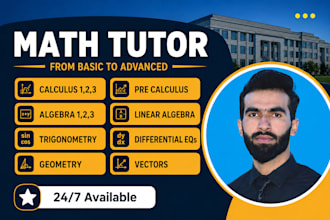 tutor math calculus ib mathematics algebra and trigonometry