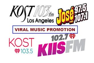promote your music track to top radio stations