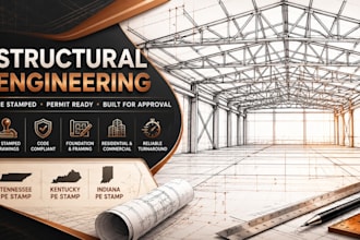 structural drawing tennessee kentucky indiana pe stamp
