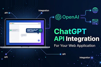 integrate openai or chatgpt API into your web application