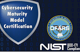 prepare cmmc compliance documentation, nist 800 171 ssp poam and audit readiness