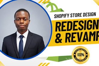 build,design,redesign and revamp shopify website shopify store,dropshipping