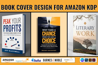 do book cover design, ebook cover design, amazon KDP cover