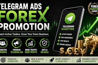 grow your forex telegram channel organically and fast