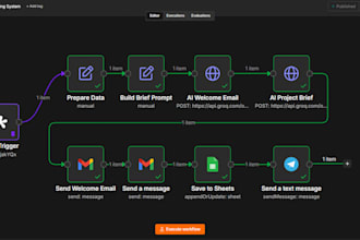 build an ai agency client onboarding system with automated