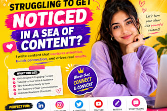 ghostwrite engaging content for your personal brand