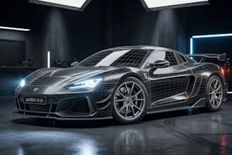do realistic game ready 3d car modeling 3d vehicle rendering game vehicle model